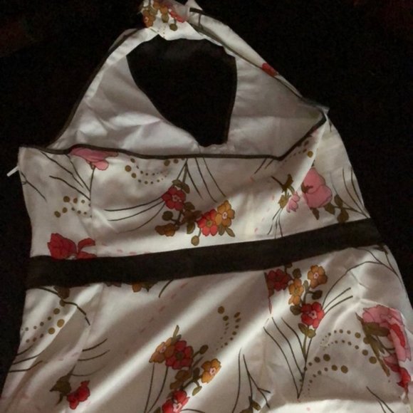 Modcloth Nostalgia Queen Halter Dress Size 12 NWT - Picture 4 of 8